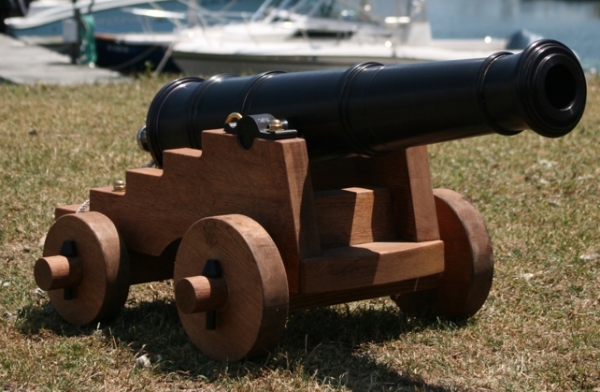Muller Naval Deck Cannon – 1/3 Scale